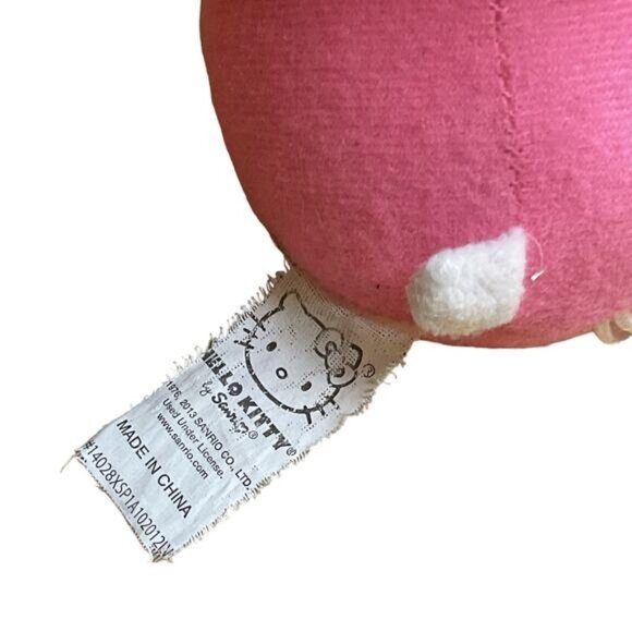 Hello Kitty 8" Plush Toy With Pink Outfit & Bow - Picture 2 of 6